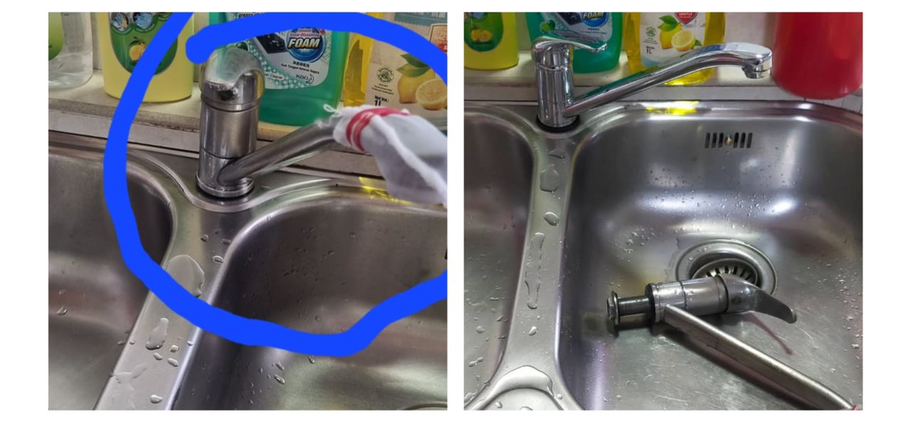 Replace Tap At Jalan Rajah PS Handyman Singapore